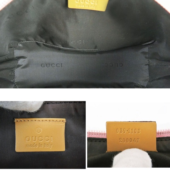 Gucci Baby Pink Leather Pochette - Picture 3 of 4